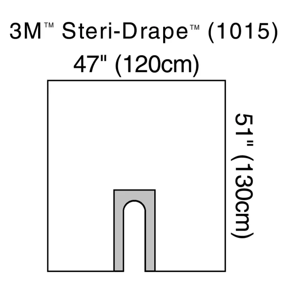 3M STERI-DRAPE U-DRAPES