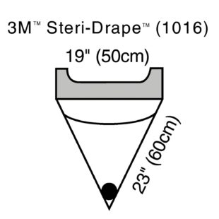 3M STERI-DRAPE IRRIGATION POUCH