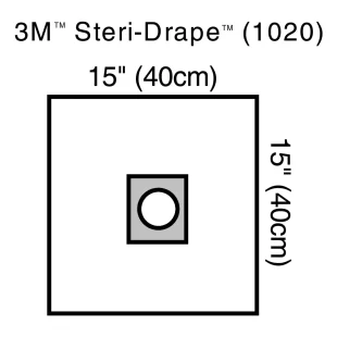 3M STERI-DRAPE OPHTHALMIC SURGICAL DRAPES
