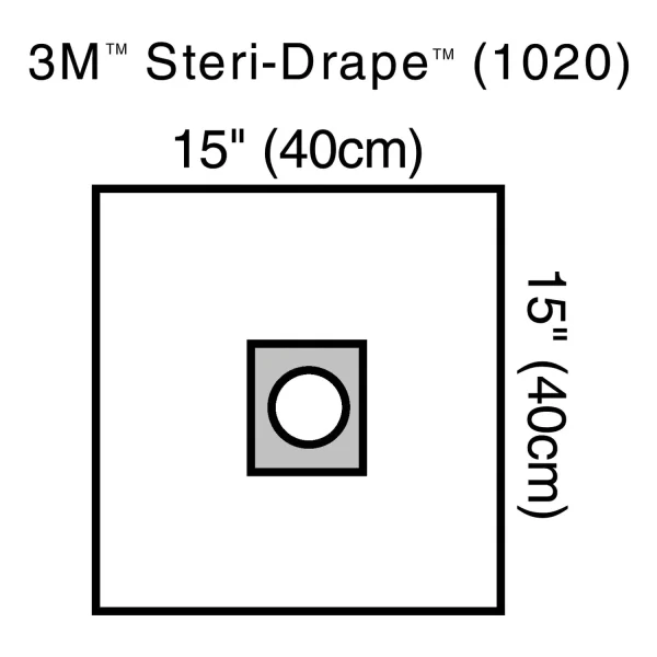 3M STERI-DRAPE OPHTHALMIC SURGICAL DRAPES