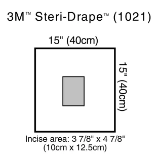 3M STERI-DRAPE OPHTHALMIC SURGICAL DRAPES
