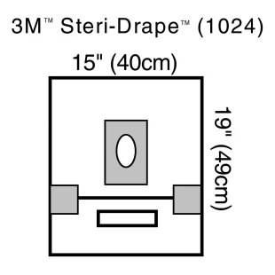 3M STERI-DRAPE OPHTHALMIC SURGICAL DRAPES