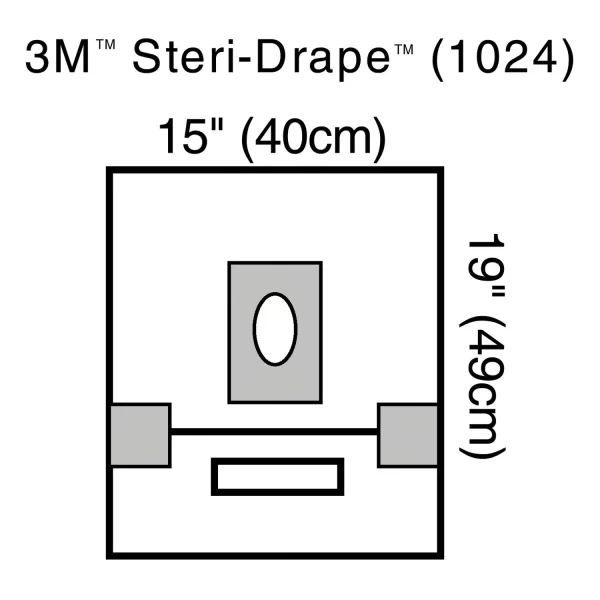 3M STERI-DRAPE OPHTHALMIC SURGICAL DRAPES