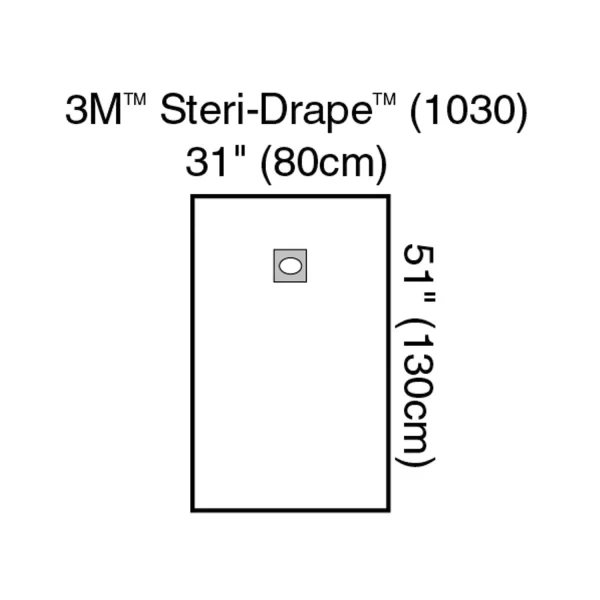 3M STERI-DRAPE OPHTHALMIC SURGICAL DRAPES