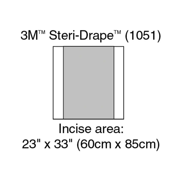 3M STERI-DRAPE INCISE DRAPES