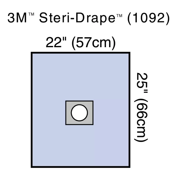 3M STERI-DRAPE MINOR PROCEDURE DRAPE