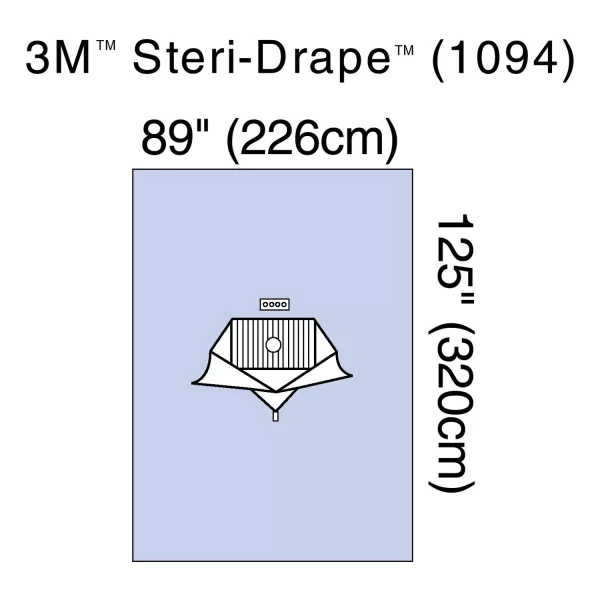 3M STERI-DRAPE ARTHROSCOPY DRAPES