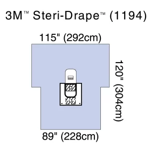 3M STERI-DRAPE ARTHROSCOPY DRAPES