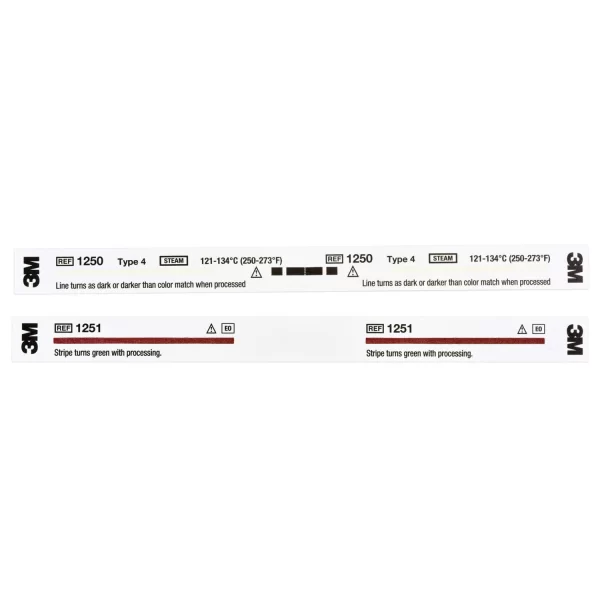 3M COMPLY EO & STEAM CHEMICAL INDICATOR STRIPS