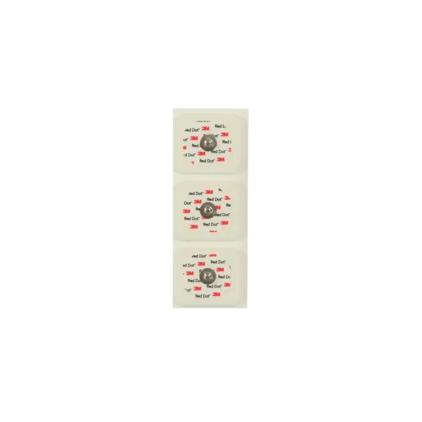 3M RED DOT MONITORING ELECTRODES WITH FOAM TAPE & STICKY GEL