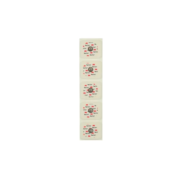 3M RED DOT MONITORING ELECTRODES WITH FOAM TAPE & STICKY GEL