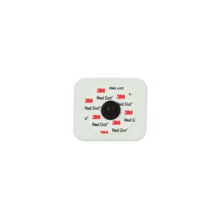 3M RED DOT MONITORING ELECTRODES WITH FOAM TAPE & STICKY GEL