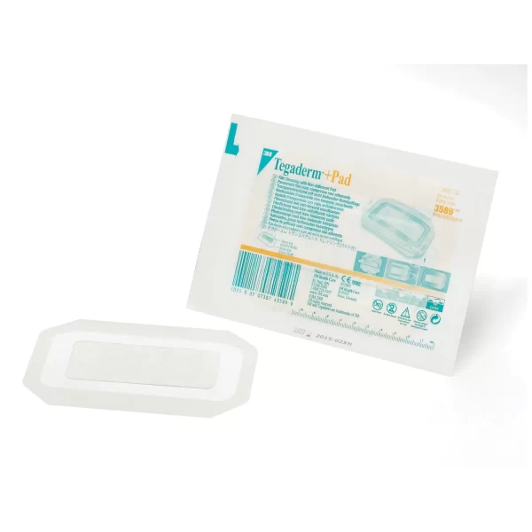 3M™ TEGADERM™ + PAD FILM DRESSING WITH NON-ADHERENT PAD