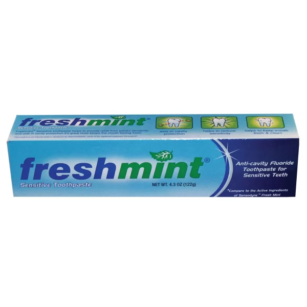 NEW WORLD IMPORTS FRESHMINT SENSITIVE TOOTHPASTE