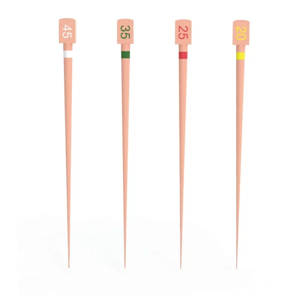 PACDENT ONE FILE GOLD RECIPROCATING FILE GUTTA PERCHA POINTS