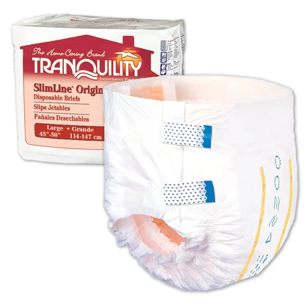 PRINCIPLE BUSINESS TRANQUILITY  SLIMLINE  DISPOSABLE BRIEFS