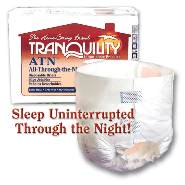 PRINCIPLE BUSINESS TRANQUILITY  ALL-THROUGH-THE-NIGHT DISPOSABLE BRIEFS