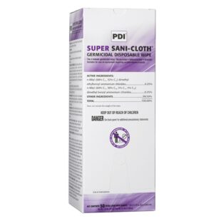 PDI SUPER SANI-CLOTH  GERMICIDAL DISPOSABLE WIPE