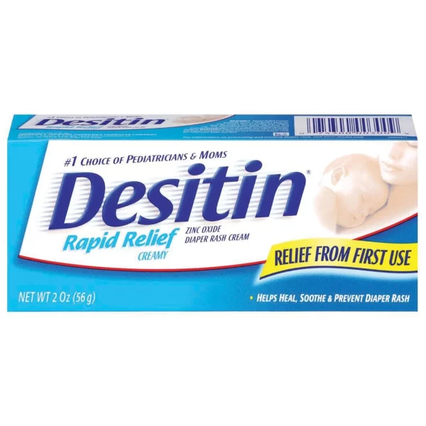 J&J DESITIN OINTMENTS & CREAMS