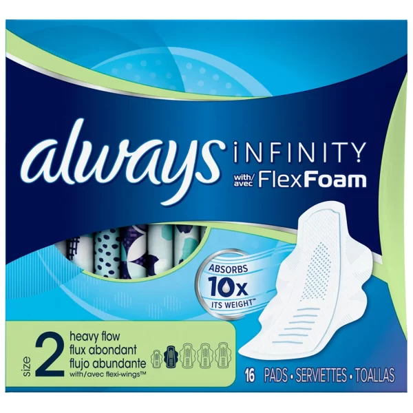 P&G DISTRIBUTING ALWAYS INFINITY PADS