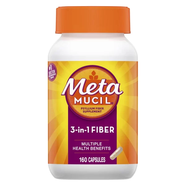 P&G DISTRIBUTING METAMUCIL PSYLLIUM FIBER SUPPLEMENT