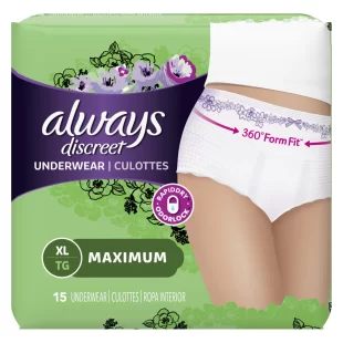P&G DISTRIBUTING ALWAYS DISCREET