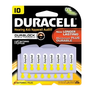 DURACELL  HEARING AID BATTERY