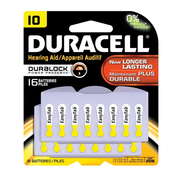 DURACELL  HEARING AID BATTERY