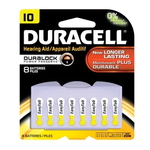 DURACELL  HEARING AID BATTERY