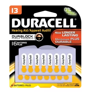 DURACELL  HEARING AID BATTERY