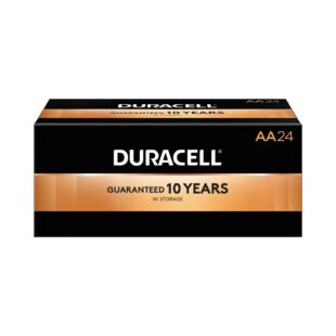DURACELL  COPPERTOP  ALKALINE BATTERY WITH DURALOCK POWER PRESERVE   TECHNOLOGY