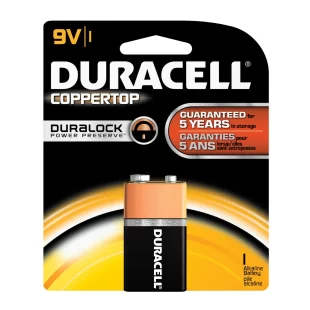 DURACELL  COPPERTOP  ALKALINE RETAIL BATTERY WITH DURALOCK POWER PRESERVE   TECHNOLOGY