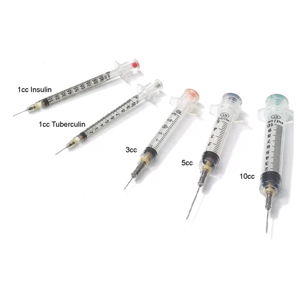RETRACTABLE VANISHPOINTÂ® SAFETY SYRINGE WITH NEEDLE