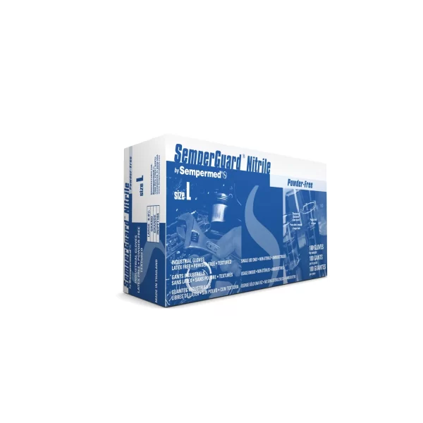 SEMPERMED SEMPERGUARD NITRILE POWDER FREE GLOVE