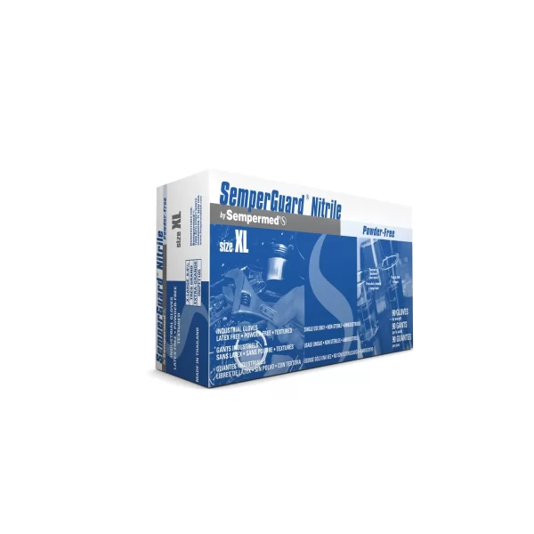 SEMPERMED SEMPERGUARD NITRILE POWDER FREE GLOVE