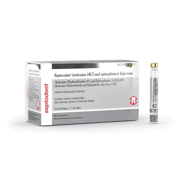 SEPTODONT SEPTOCAINE ANESTHETIC