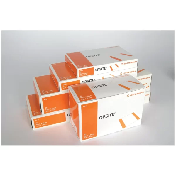 SMITH & NEPHEW OPSITE TRANSPARENT ADHESIVE FILM DRESSINGS