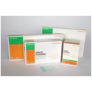 SMITH & NEPHEW OPSITE FLEXIGRID TRANSPARENT ADHESIVE FILM DRESSINGS