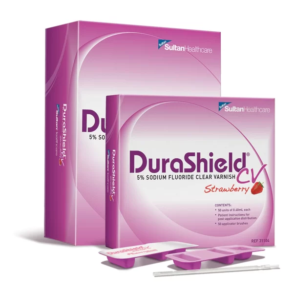 SULTAN DURASHIELD CV CLEAR 5% SODIUM FLUORIDE VARNISH