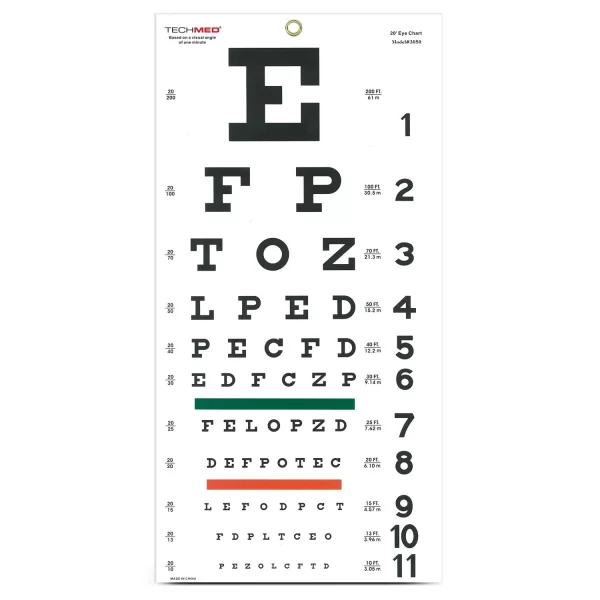 TECH-MED EYE CHARTS