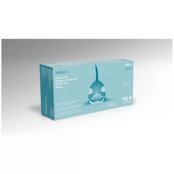 VENTYV CORE 5.0 NITRILE GENERAL PURPOSE GLOVES (ORCA)