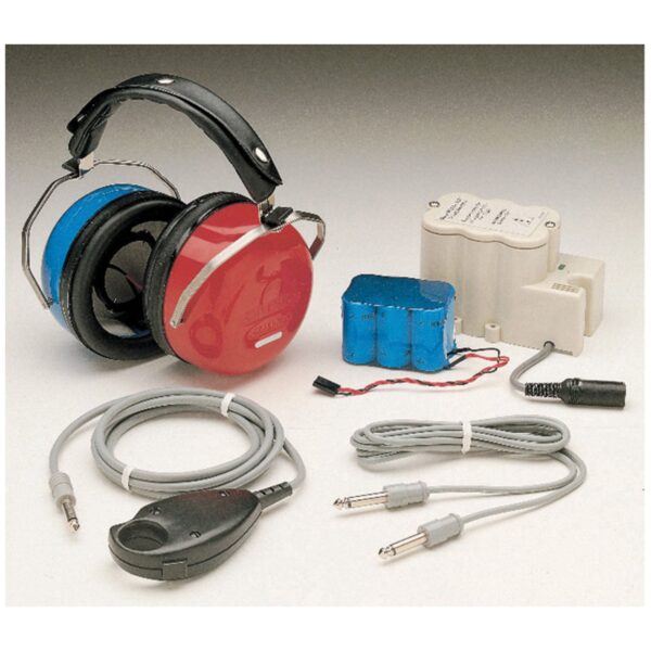 WELCH ALLYN AM 232 MANUAL AUDIOMETER & ACCESSORIES